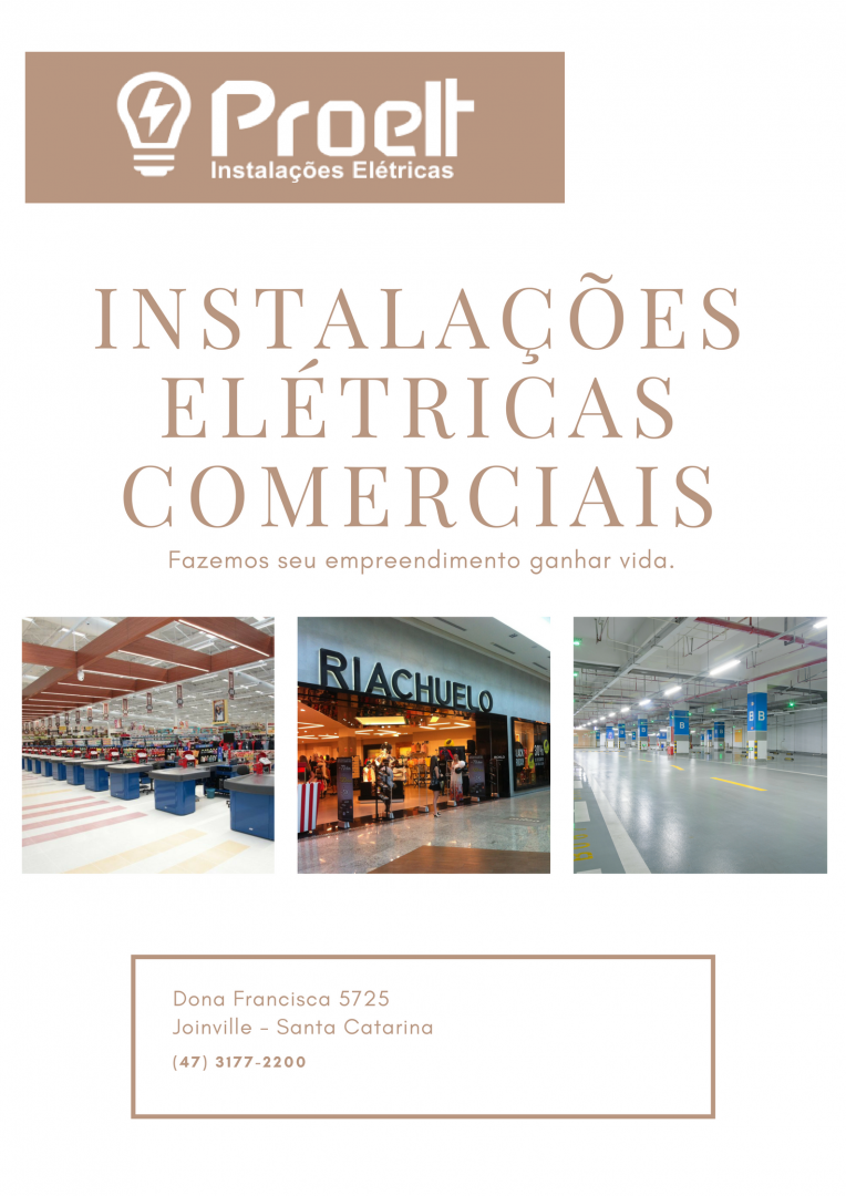 Instalações Elétricas Comerciais em Santa Catarina